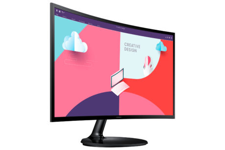 Samsung 24" Essential S3 - 1920x1080 (FHD) - 75Hz - VA - Curved