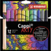 STABILO CAPPI, Arty sæt med 12 penne