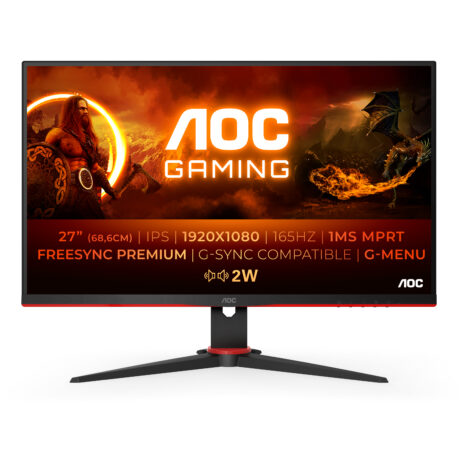 AOC 27" 27G2SPAE - 1920x1080 - 165Hz - IPS