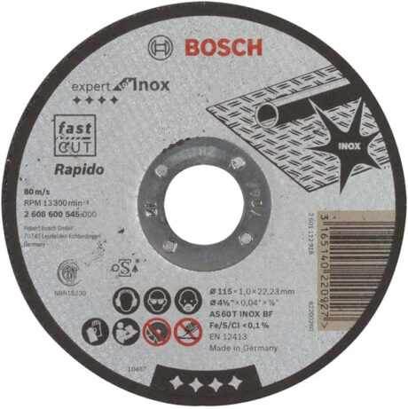 Bosch Skæreskive lige Expert for Inox - Rapido