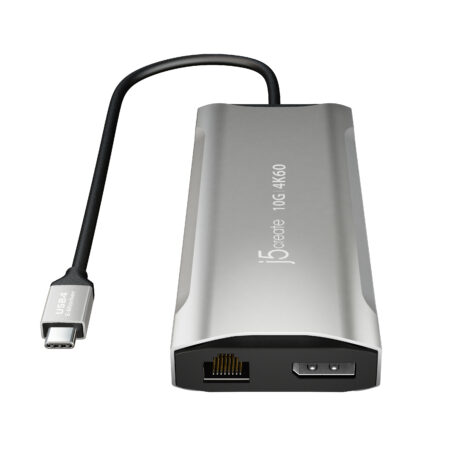 j5create 11-in-1 USB-C Triple-Monitor Dock (with Ethernet and 100W PD)