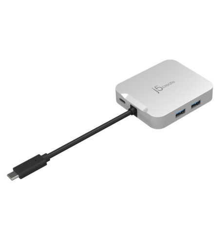 j5create 5-in-1 Multi-Port Adapter (with Ethernet and PD)