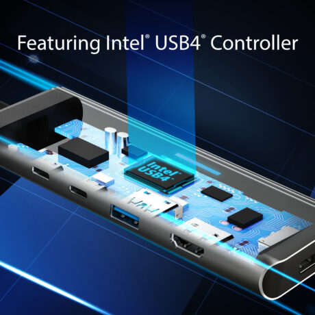 j5create USB4 Dual 4K Multi-Port Dock