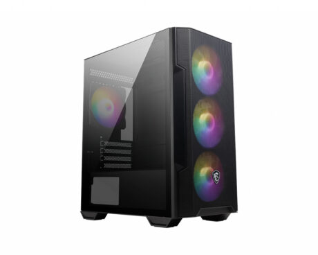 MSI MAG FORGE M100R - Kabinet - Tower - Sort