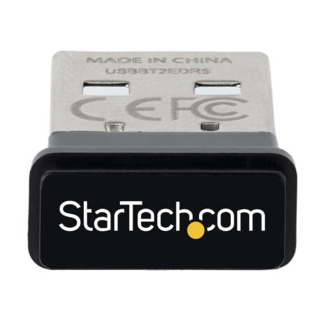 StarTech.com USB Bluetooth 5.0 Adapter USB Bluetooth Dongle Receiver Range Up to 10M
