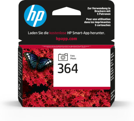 HP 364 - CB317EE Photo Black Ink - Blækpatron Foto sort