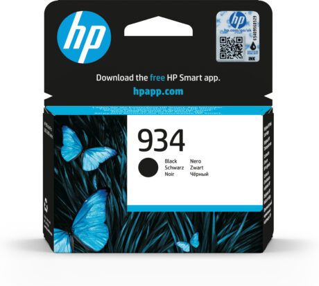 HP 934 - C2P19AE Black Ink - Blækpatron Sort