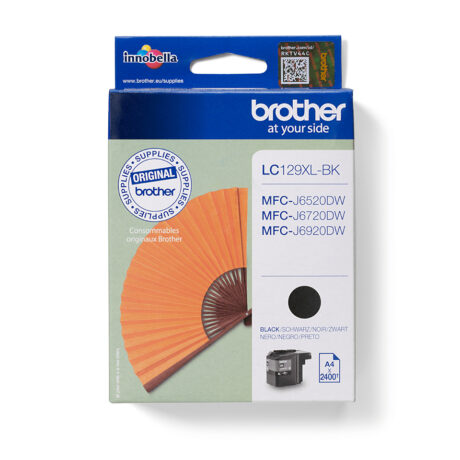 Brother LC129XLBK - LC 129XLBK High Capacity - Blækpatron Sort