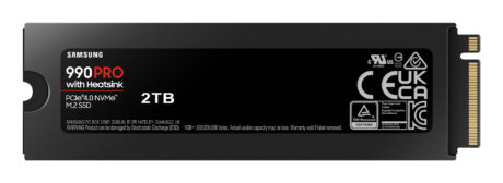 Samsung 990 Pro SSD - 2TB - Med køleprofil - M.2 2280 - PCIe 4.0