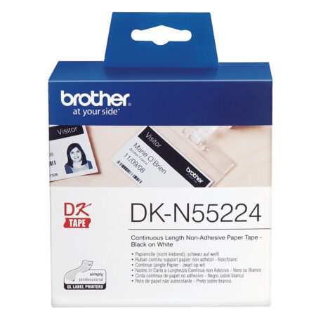 Brother DKN55224 - black on white Roll (5.4 cm x 30.5 m)