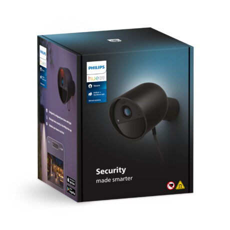 Philips Hue Secure Camera Wired - Black 1 pack