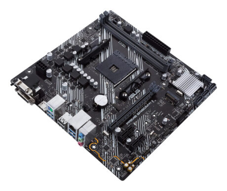 ASUS PRIME B450M-K II Bundkort - AMD B450 - AMD AM4 socket - DDR4 RAM - Micro-ATX