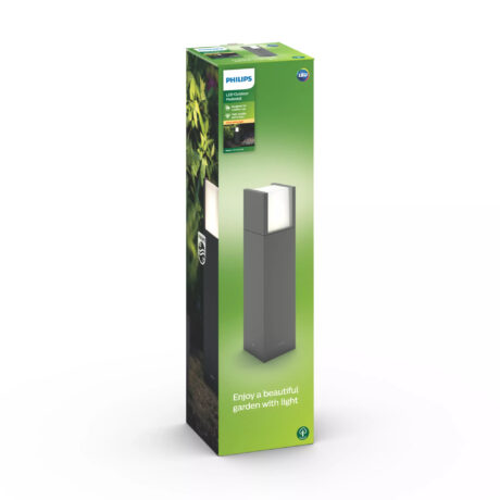 Philips Arbour pedestal anthracite 1x6W 230V