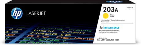 HP 203A - CF542A Yellow Toner - Lasertoner Gul
