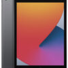 Refurbished APPLE iPad 8th Gen Wi-Fi 32GB Space Gray incl. charger and cable - Guld stand