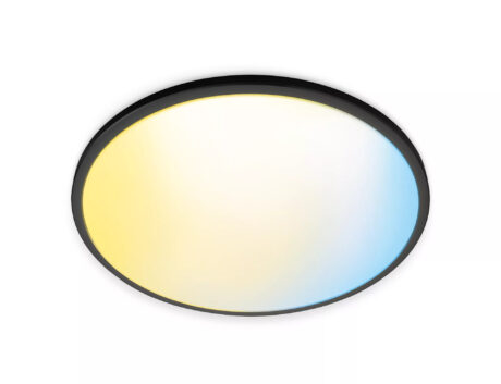 WiZ SuperSlim loftslampe 22W - Sort