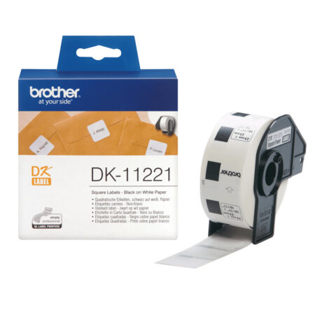 Brother DK-11221 - Black on white - 23 x 23 mm 1000 label(s) labels