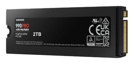 Samsung 990 Pro SSD - 2TB - Med køleprofil - M.2 2280 - PCIe 4.0