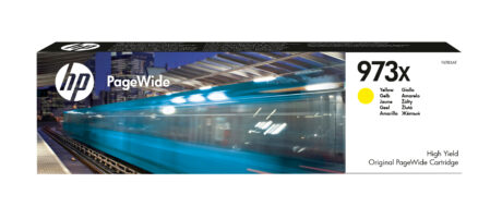 HP 973X - F6T83AE High Capacity Yellow Ink - Blækpatron Gul