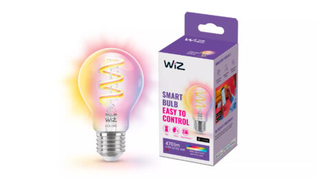 WiZ Filament Standard A60 6,3W RGB E27, klar