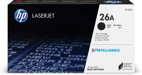 HP 26A - CF226A Black Toner - Lasertoner Sort
