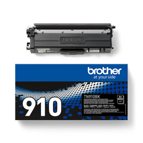 Brother TN910BK - TN 910BK - Black Toner - Lasertoner Sort