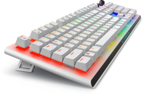 Dell Alienware Tri-Mode AW920K - Gaming Tastatur - Amerikansk engelsk - Hvid