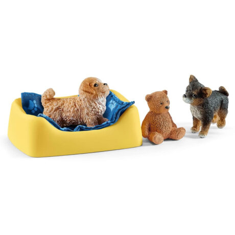 Schleich Farm World Løbegård til hvalpe