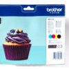 Brother LC123VALBP - LC 123VALBP 4-Pack High Capacity - Blækpatron Cyan