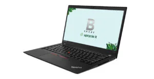 Lenovo ThinkPad T490s - Sølv stand