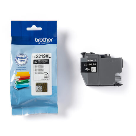 Brother LC3219XLBK - LC 3219XLBK Black Ink - Blækpatron Sort