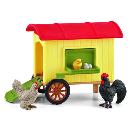 Schleich Hønsehus på Hjul