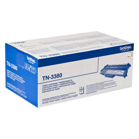 Brother TN3380 - TN 3380 Black Toner - Lasertoner Sort