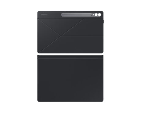 Samsung Galaxy Tab S10 Ultra - Tab S9 Ultra - Smart Book Cover - Black