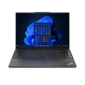 Lenovo ThinkPad E16 Gen 2 21M5 - 16" IPS 1920 x 1200 - AMD Ryzen 5 - 7535HS - Radeon 660M Graphics - 16 GB RAM - 256 GB NVMe SSD - Win 11 Pro  - sort - kbd: Dansk - New Open Box Reprint