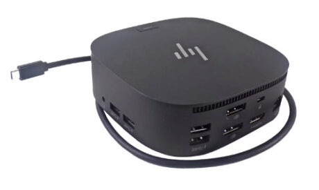 Refurbished HP USB-C Dock G5 Docking Station - Guld stand