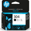 HP 304 - N9K06AE Black Ink - Blækpatron Sort