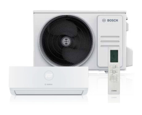 Bosch Climate 3000i 35 WE luft/luft varmepumpe, 3,5 kW, 10-40 m², Hvid
