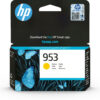 HP 953 - F6U14AE Yellow Ink - Blækpatron Gul