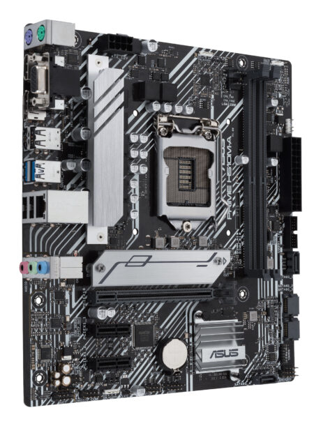 ASUS PRIME H510M-A Bundkort - Intel H510 - Intel LGA1200 socket - DDR4 RAM - Micro-ATX