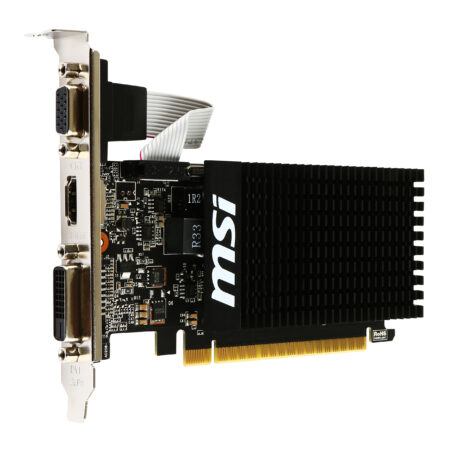 MSI GeForce GT 710 Silent - 2GB GDDR3 RAM - Grafikkort