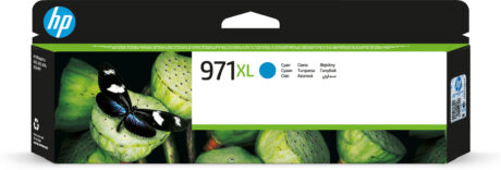 HP 971XL - CN626AE High Capacity Cyan Ink - Blækpatron Cyan