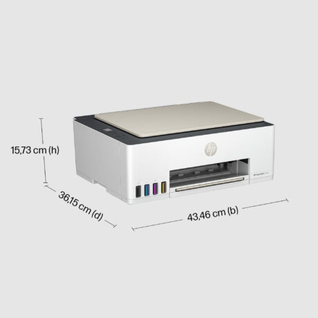 HP Smart Tank 5107 All in One Blækprinter Multifunktion - Farve - Blæk