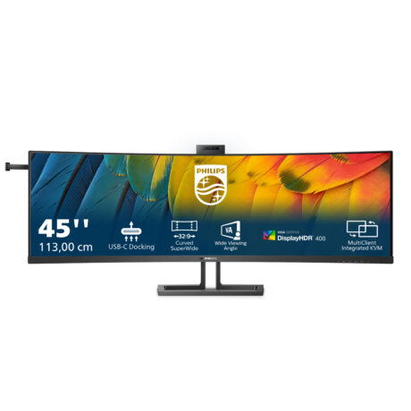 Philips 44.5" 6000 Series - 5120x1440 - 75Hz - VA - 100W USB HUB - KVM switch