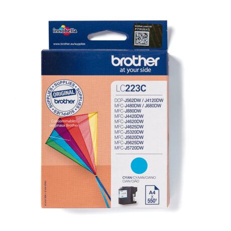 Brother LC223C - LC 223C - Blækpatron Cyan