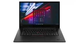 Lenovo ThinkPad X1 Extreme 2nd Gen 15" - Intel i7 9850H 2.6GHz 1TB NVMe 32GB - NVidia GTX 1650 4GB Win11 Pro - Sølv stand