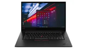 Lenovo ThinkPad X1 Extreme 2nd Gen 15" - Intel i7 9850H 2.6GHz 256B NVMe 16GB - NVidia GTX 1650 4GB Win11 Pro - Sølv stand
