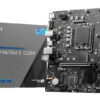 MSI PRO H610M-E DDR4 Bundkort - Intel H610 - Intel LGA1700 socket - DDR4 RAM - Micro-ATX