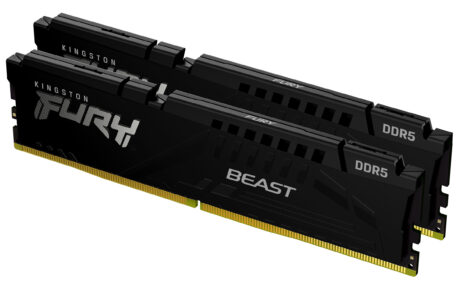 Kingston FURY Beast DDR5-5200 - 16GB - CL40 - Dual Channel (2 pcs) - Intel XMP - Sort