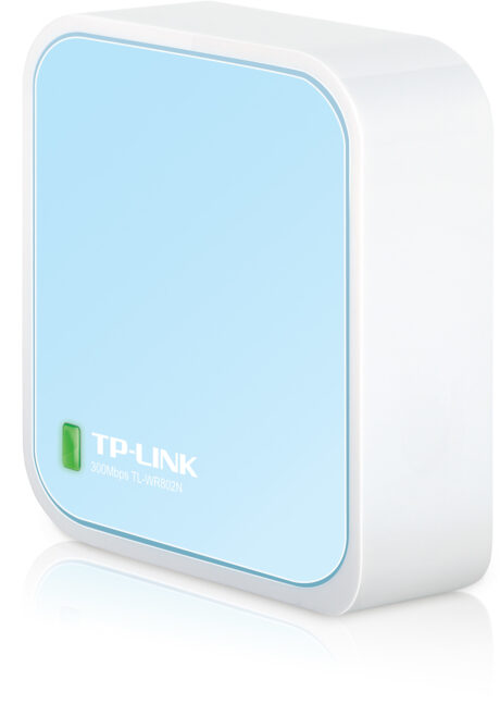 TP-Link TL-WR802N 300Mbps Wireless N Nano Router - Wireless router N Standard - 802.11n